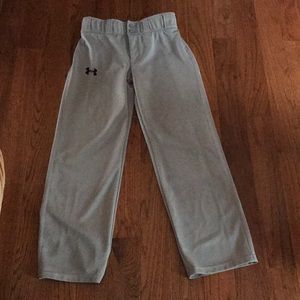 Under Armour grey baseball pants